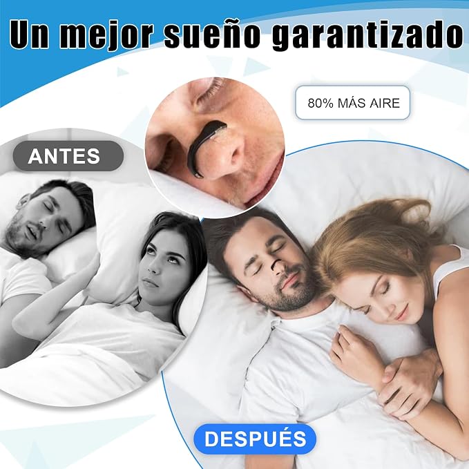 Tiras nasales. Respira mejor. Duerme mejor.